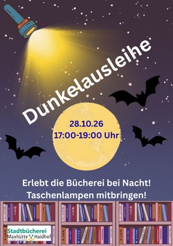 Stadtbücherei: Dunkelausleihe
