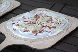 Herbst-FEX: Kürbis Flammkuchen backen