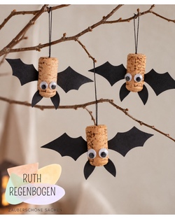 Halloween-Basteln mit Ruth Regenbogen