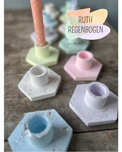 Formen gießen mit Ruth Regenbogen