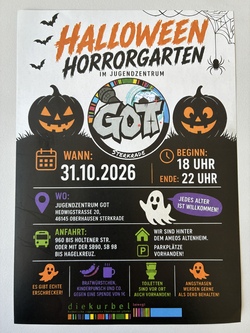 Halloween Horrorgarten im Jugendzentrum GOT Sterkrade