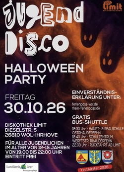 Jugenddisco im Limit (Halloween)