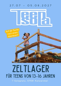 Teensola 2027 - Teenager Sommerlager