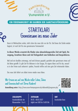 Weihnachtsferienbetreuung VG Daun