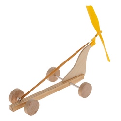 Holzauto mit Propeller (Easy-Line)