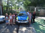 Besuch bei der Polizei