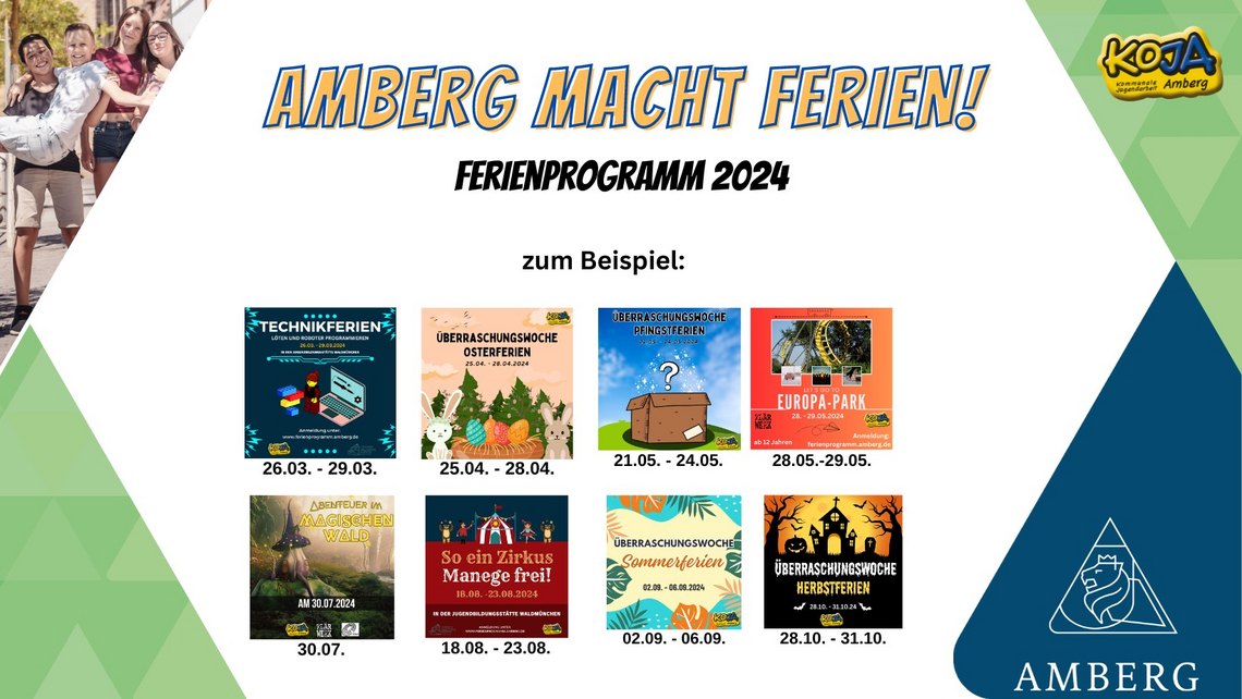 Ferienprogramm der Stadt Amberg