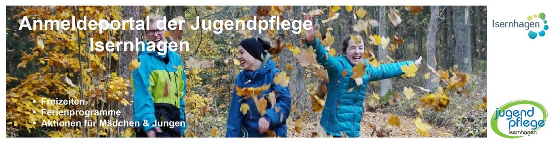 Anmeldeportal der Jugendpflege Gemeinde Isernhagen