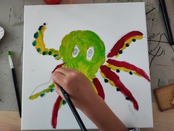 Malworkshop: Kunterbunte Unterwasserwelt