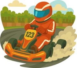 Kartfahren f&uuml;r junge Rennfahrer