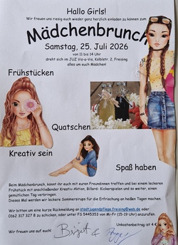 M&auml;dchenbrunch im Juli