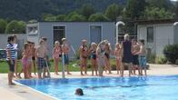 Sport, Spiel und Spa&szlig; mit der Wasserwacht im Gem&uuml;ndener Freibad