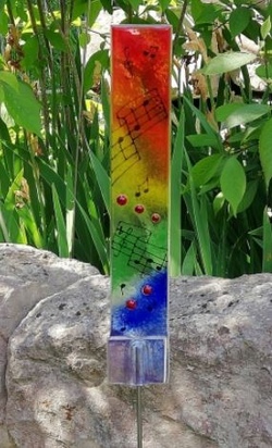 Kreativwerkstatt Glas &ndash; Gestalte deinen eigenen Gartenstecker
