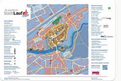 Stadt Rallye durch Lauf