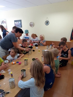 Wir basteln eine Pinnwand! 