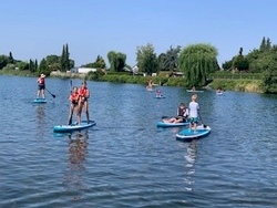 Stand-Up-Paddling, Kurs f&uuml;r Kinder und Erwachsene VI
