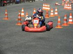 Kart-Slalom-Training