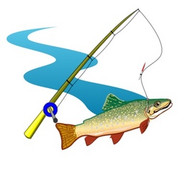 Fischen und Natur an der Bina
