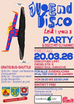 Jugenddisco im Limit