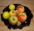 Obstschalen (aus Schallplatten)