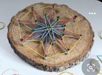 Mandalas auf Holz
