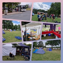 Campingfreizeit am Brombachsee