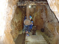 Führung durchs Bergwerk