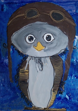 Hinterglasmalerei auf Acrylplatten