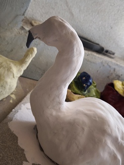 Vogeltränken und Zaunhocker 