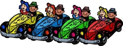Jumicar Vehrkehrserziehung mit echten Mini-Autos