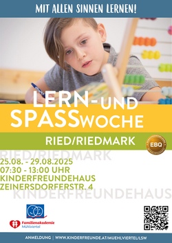 Lern- und Spaßwochen 2025 -  Anmeldung über Veranstalter