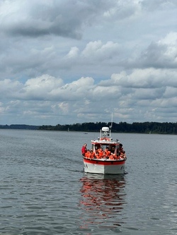 Bootfahren mit der Wasserwacht