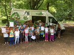 WALDMOBIL "Entdeckungsreise Steinzeit" Nur f&uuml;r mutige Mammutj&auml;ger!