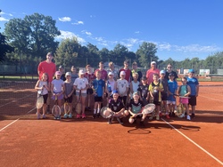 Tennisspielen