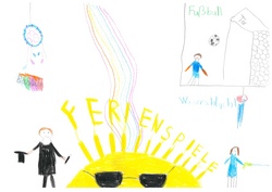 Fu&szlig;ball und Minispiele mit dem SC Tegernbach