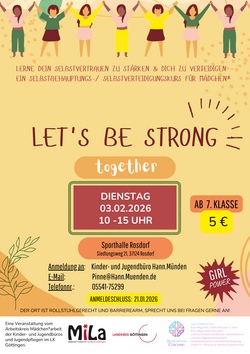 Selbstbehauptungskurs für Mädchen