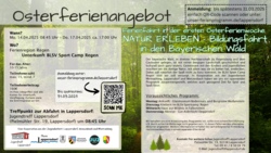 Natur erleben - Ferienfahrt in den Bayerischen Wald