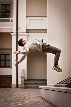 Parkour &ndash; Workshop in Zeitlarn