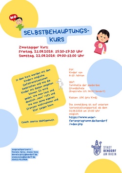 Selbstbehauptungskurs 21.08. - 22.08.