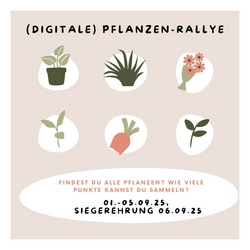 (Digitale) Pflanzen-Rallye 