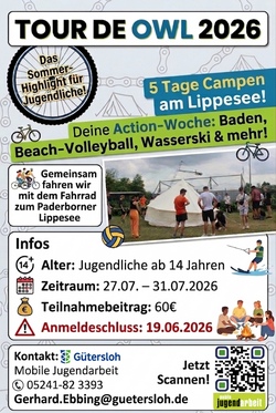 TOUR DE OWL 2026 - Campen am Lippesee!