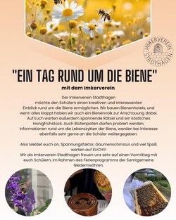 "Ein Tag rund um die Biene" mit dem Imkerverein