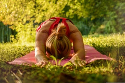 Yoga im Park
