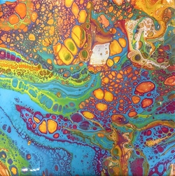 Kunstwerke kreativ auch mit Fluid Art 1