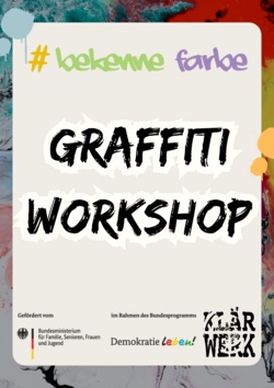 #bekenne farbe - Graffiti Workshop