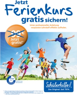Ferienkurs "Aufholen, Auffrischen, Aufbauen"
