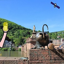 Historische Schatzsuche: Mittelalterliche Spuren in der Heidelberger Altstadt - von fr&uuml;her bis heute