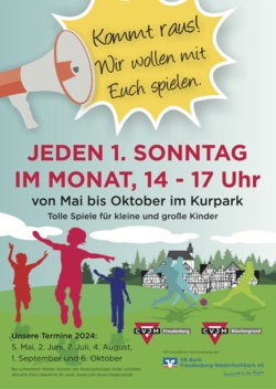 Kommt raus! Wir wollen mit Euch spielen.