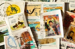 Komm in die bunte Welt der Briefmarken