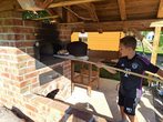 Brot backen im Holzofen